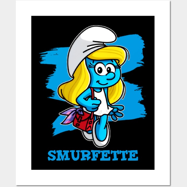 smurfette Wall Art by EPISODE ID